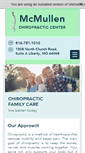 Mobile Screenshot of mcmullenchiropracticcenter.com